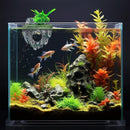 Fish Tank Aquascape Hoverstone Decoration Natural Rock Landscaping for Aquarium - S