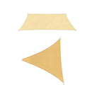 Outdoor Breathable Shade Sail Canopy Triangle Square Patio Garden Sun Shade - 2*4m（Rectangular）