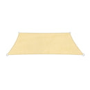 Outdoor Breathable Shade Sail Canopy Triangle Square Patio Garden Sun Shade - 2*4m（Rectangular）