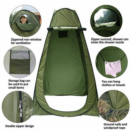 New Portable Pop Up Outdoor Camping Shower Tent Toilet�Privacy�Change Room Au