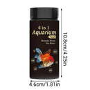 50pcs 6in1 Water Quality Test Strip for Fish Tank Aquarium Pool Accurate Testing
