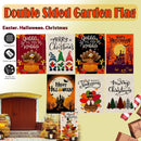 Christmas Halloween Garden Flag House Yard Decorative Double Sided Outdoor - Halloween 2