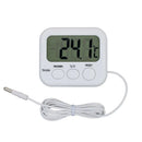 Digital Thermometer with Probe for Refrigerator Fish Tank Aquarium Temperature