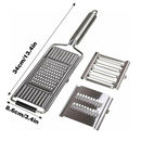Multi-Purpose Vegetable Slicer Peeler Stainless Steel Grater Shredder Cutter