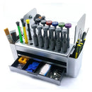 Tool Cabinet Multifunctional Desktop Organizer Screwdriver Parts Rack Case