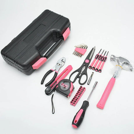 39pcs Household Hardware Tool Set Multi-purpose Manual Toolbox Repair Kit Home