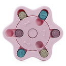 Dog Treat Dispenser Food Puzzle Toy Interactive Training Feeder Pet Supply Bowl - Claw-Blue