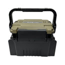 Multifunctional Fishing Tackle Box Portable Gear Storage Case Organizer Tool Box - Blue