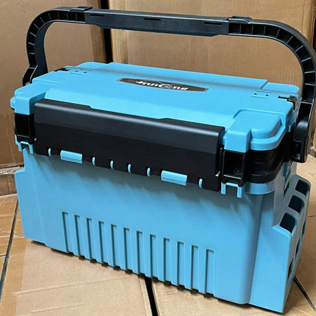 Multifunctional Fishing Tackle Box Portable Gear Storage Case Organizer Tool Box - Green