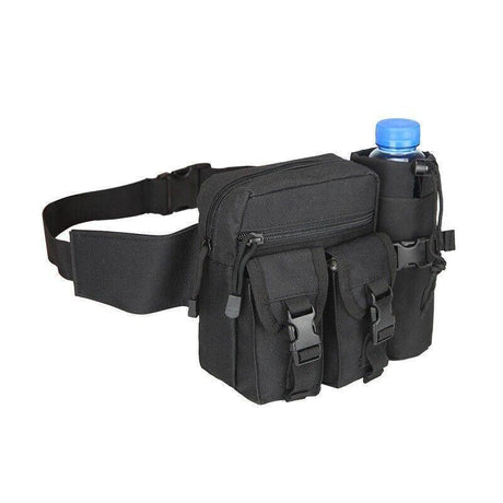 Tactical Waist Bag Belt Military Fanny Pack Pouches Buckle Men Bum Utility - Army Green