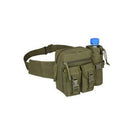 Tactical Waist Bag Belt Military Fanny Pack Pouches Buckle Men Bum Utility - Army Green