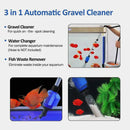 Aquarium Multi-function Water Changer Suction Pump For Tank Cleaning Fish Waste