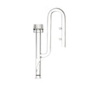 Aquarium Glass Inlet Outlet Pipe Fish Tank Filter Oil Film Remover Plant Holder - Lily inlet-12mm