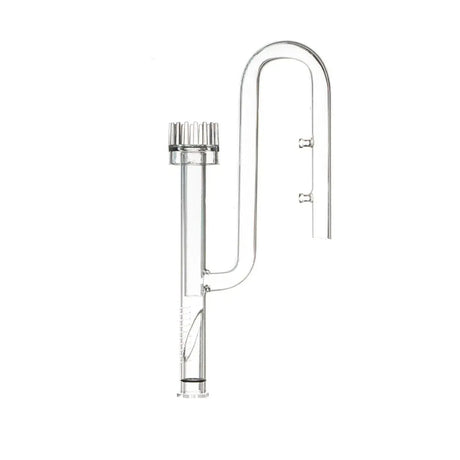 Aquarium Glass Inlet Outlet Pipe Fish Tank Filter Oil Film Remover Plant Holder - Oil removal inlet-12mm