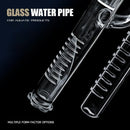 Aquarium Glass Inlet Outlet Pipe Fish Tank Filter Oil Film Remover Plant Holder - Oil removal inlet-12mm