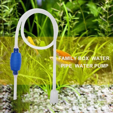 Large Aquarium Fish Tank Gravel Cleaner Syphon Vacuum Water Changer Siphon Hose