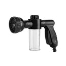 Washing Nozzle Plant Pet Hose 8-Mode Garden Car Water Foam Sprayer Soap Dispenser - Yellow
