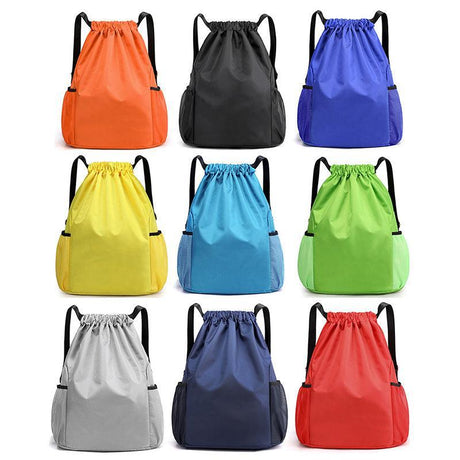 Sports Backpacks Large Capacity Waterproof Bag Sport Bag - Black