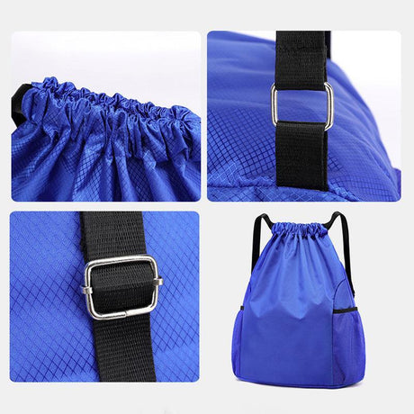 Sports Backpacks Large Capacity Waterproof Bag Sport Bag - Black
