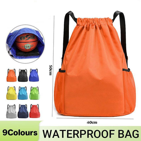 Sports Backpacks Large Capacity Waterproof Bag Sport Bag - Grey