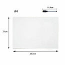 Whiteboard for Fridge A4 A5 with Marker Pen Memo and Reminder Use - A5 1PCS+1PCS Maker