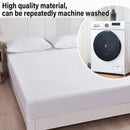 Waterproof Mattress Protector Fitted Sheet Bed Cover for Single King Single Double Queen - 152x203cm
