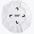 Waterproof Mattress Protector Fitted Sheet Bed Cover for Single King Single Double Queen - 152x203cm