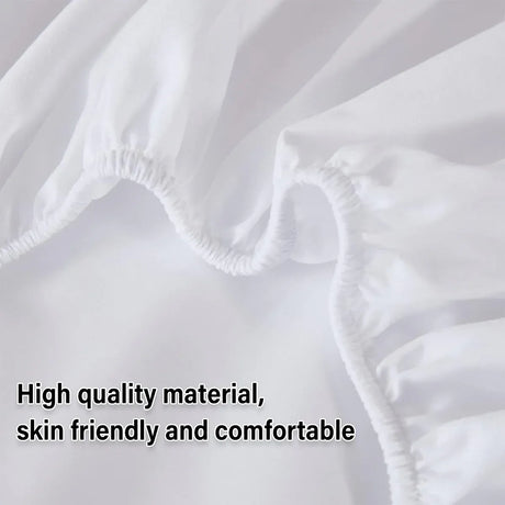 Waterproof Mattress Protector Fitted Sheet Bed Cover for Single King Single Double Queen - 99x190cm