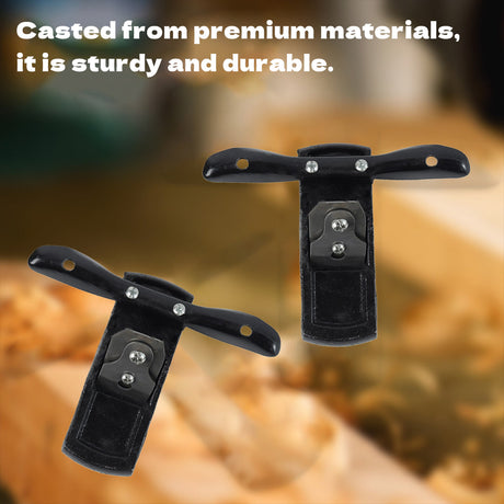 Mini Handheld Cast Iron Woodworking Planer Manual Flat Trimming Smoothing Tool