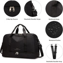 Yoga Fitness Bag Outdoor Sports Travel Bag Large Capacity Gym Luggage Bag