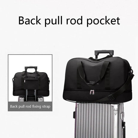 Yoga Fitness Bag Outdoor Sports Travel Bag Large Capacity Gym Luggage Bag
