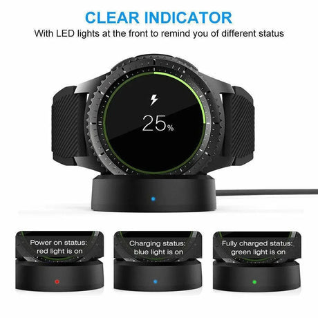 Smart Watch Wireless Charging Dock for Samsung Galaxy Gear S2 S3 R770 R760 Charger