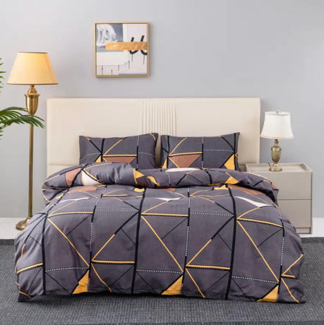 Dreamfields - Triray Quilt Cover Set - (3pcs, Queen Size)