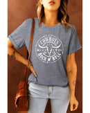 Azura Exchange Steer Head Pattern Print Short Sleeve Graphic Tee