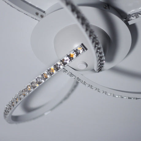 Irie Dimmable 3 Lights LED Ceiling Light - White
