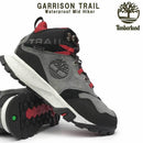 Timberland Mens Garrison Trail Waterproof Mid Hiking Boots High Top - Dark Grey - US 11