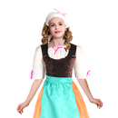Girls Olden Day Maid Book Week Halloween Costume - Dress & Headpiece
