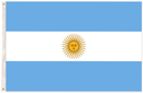 2x Argentina Country Flags Heavy Duty Argentine Argentinian - 150cm x 90cm