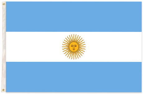2x Argentina Country Flags Heavy Duty Argentine Argentinian - 150cm x 90cm