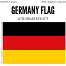Germany Country Flag Deutschland Heavy Duty DE German - 150cm x 90cm