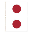 2x Japan Country Flags Japanese Heavy Duty - 150cm x 90cm