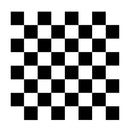 CHECKERED BUNTING FLAG Race Car Chequered Flag Banner Hanging Decoration Rectangular - 3.6 Metres