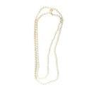 Long Faux Pearl Necklace – 1920s Flapper Costume Accessory or Vintage-Inspired Look