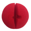 Soft CLOWN NOSE Costume Circus Halloween Spongy Fancy Fun Silly in Red