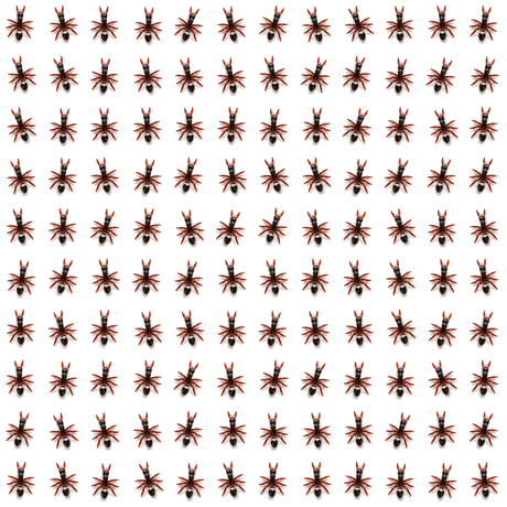 120x MINI FAKE ANTS Trick Halloween Scary Creepy Joke Prank Small Gag Toy Bug