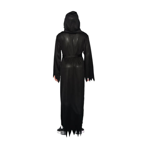 Scary Adult Glow in the Dark Party Costume Skeleton Reaper Halloween