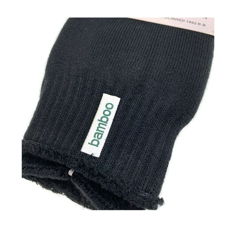 3 Pairs PREMIUM BAMBOO SOCKS Mens Heavy Duty Thick Work Socks BULK Cushion - Charcoal Grey - 7-11