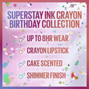 3x Maybelline New York Superstay Ink Longwear Crayon Lipstick - Throw a Party 170