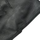 Dents Mens Sandhurst Three-Point Leather Unlined Officers Gloves in Black - 7.5