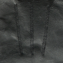 Dents Mens Sandhurst Three-Point Leather Unlined Officers Gloves in Black - 7.5